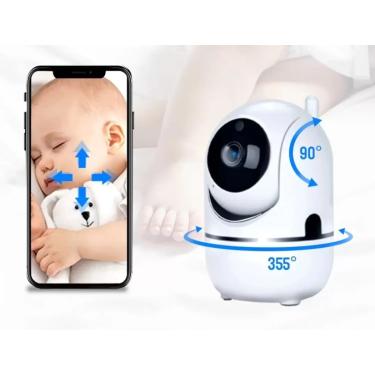 Imagem de Babá Eletrônica Quarto De Bebê Monitoramento Infra Vermelho