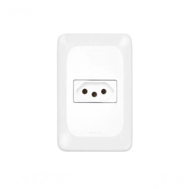 Imagem de Tomada Pial Pop 2P+T 20A 4X2 Lgx03020 C/Placa