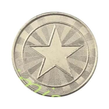 Imagem de Moedas E Medalhas De Aço Inoxidável 100 Peças Para Máquinas De Flipera