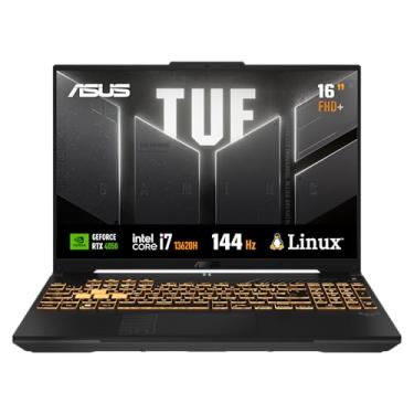 Imagem de Notebook ASUS TUF Gaming F16 Intel Core i7, RTX 4050, 8 GB, 512 GB SSD, KeepOS, 16.0'' FHD, Mecha Gray - FX607VU-RL008