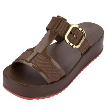 Imagem de Chinelo Feminino Flatform Tira Confortavel Facil Calce Zaxy