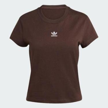 Imagem de Camiseta Essentials Slim Adidas Feminina-Feminino