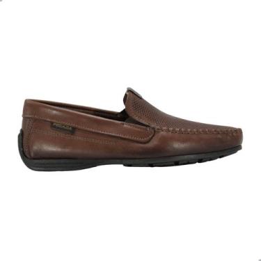 Imagem de Mocassim Masculino Pegada Marrom, M, Anilina pinhao, Brown, 41