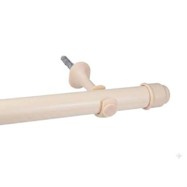 Imagem de Varão Cortina 28mm Completo em Aço Com Revestimento em PVC Durável par