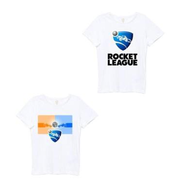 Imagem de Rocket League Camiseta Infantil Kit 2 Unidades Manga Curta - Eb