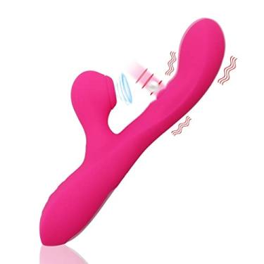 Imagem de Vibrador 3 em 1 Vibradores de Coelho Estimulador Clitóris e Ponto G 10 modos de Velocidades Brinquedo Sexual Feminino Zatla