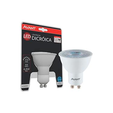 Imagem de Lâmpada Dicroíca LED, 4,8W, Luz branca 6500K, Soquete E27, Bivolt, Avant