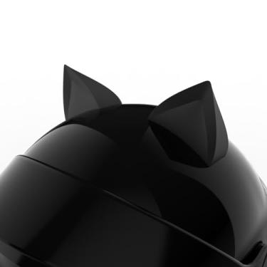 Imagem de Orelha De Gato Acessório Moto Bike Fixar Capacete Dupla Face