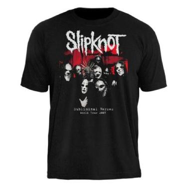 Imagem de Camiseta Slipknot Subliminal Verses - Stamp