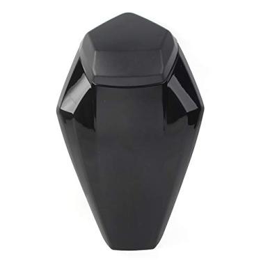 Imagem de Capa de assento traseiro de motocicleta carenagem capota traseira de passageiro cauda ABS capa de extremidade adequada para Kawasaki Ninja ZX6R 636 ZX-6R 2019-2021 (preto)