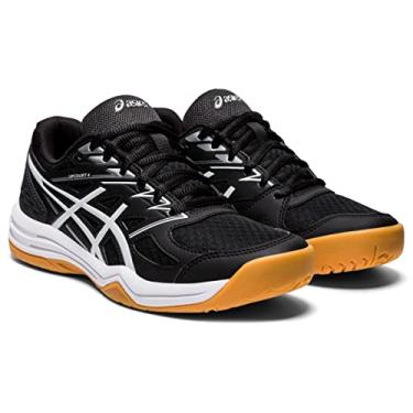 Imagem de ASICS Upcourt 4 Preto/Branco 9 B (M), Preto/branco, 38