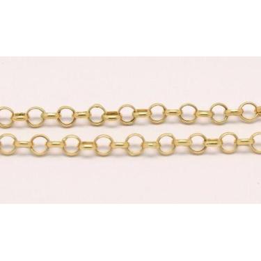 Imagem de Corrente E Pulseira Portuguesa Ouro 18K 750 - DR Joias