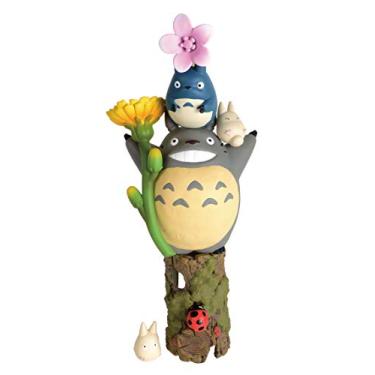 Imagem de Studio Ghibli via Bluefin My Neighbor Totoro Flowers Nosechara Stacking Figure Assortment (NOS-81) - Official Studio Ghibli Merchandise