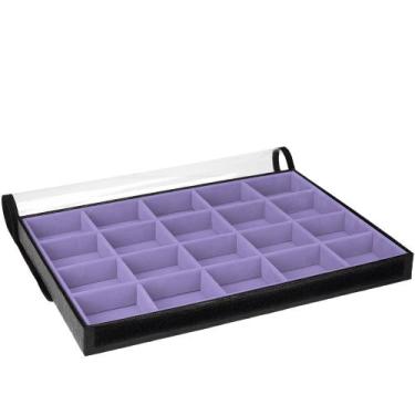 Imagem de Bandeja Big Porta Joias Caixa Organizadora Expositor Joias Bijuterias 