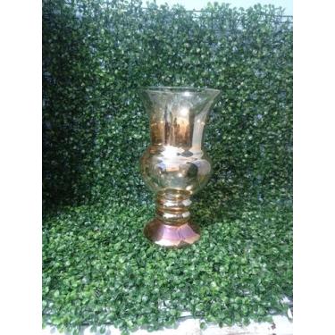 Imagem de Vaso Decorativo Natàlia 45cm Âmbar/Vermelho - Decoravasos, ambar