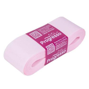 Imagem de Fita Gorgurão Progresso 38mm nº9 - 10m Cor 206 Rosa Claro - 01 unidade