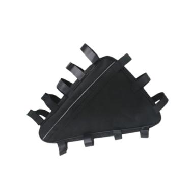 Imagem de Colaxi Bolsa para Quadro de Bicicleta, Bolsa de Armazenamento para Telefone, Carteira, Chaves, Alça de Ferramentas, Bolsa Triangular Removível para Bicicleta, Preto