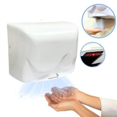 Imagem de Secador de Mãos Elétrico de Parede Restaurante Bar Comercial 1500W - I