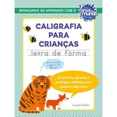 Imagem de Caligrafia Para Crianças: Letra De Fôrma