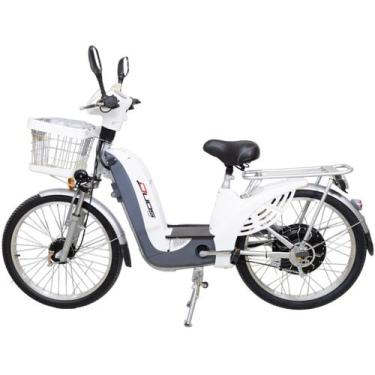 Imagem de Bicicleta Elétrica E-Maxx Duos 800W Entrada USB Alarme e Seta cor Bran