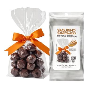 Imagem de Saquinho Para Pipoca Gourmet 10x19 /para Em Pé / 100un - Mais Tempero