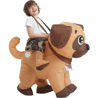 Imagem de RQUXMT Blow Up Party Costume,Inflatable Costumes for Kids,Dog Inflatable Costume,Halloween Costumes for Boys Girls (7-10YRS)