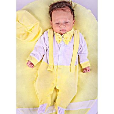 Imagem de Kit Saída de Maternidade Suspensorio Menino Heitor 4 Peças - Pandora B