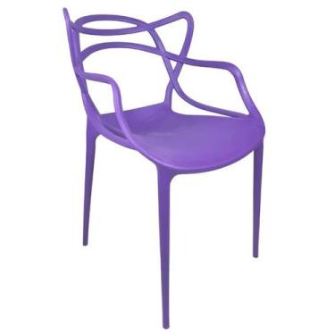 Imagem de Cadeira allegra roxo - AJ