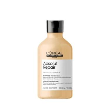 Imagem de Loreal Absolut Repair Gold Quinoa Shampoo 300ml - Loreal Profissional