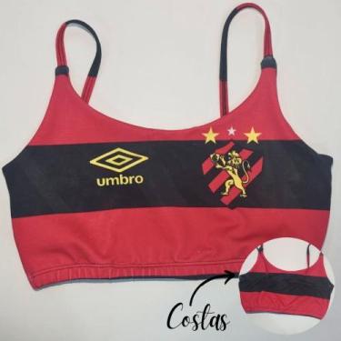 Imagem de Top Fitness Academia Cores Confortável Alça Fina Times Brasil - Estilo