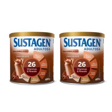 Imagem de Kit com 2 Sustagen Chocolate 400g