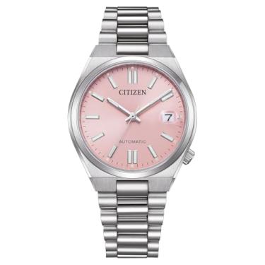 Imagem de Citizen Relógio automático NJ0200-50Z, prata, moderno