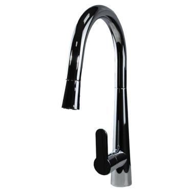 Imagem de Misturador Monocomando Cozinha Bica Móvel com Ducha Canaletto Chrome - 00045