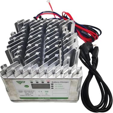 Imagem de Carregador de bateria Genie Lift 105739GT 105739 24 Volts, carregador de elevação Genie à prova d'água ARELLY IP68 usado para tesoura GS-1530 GS-1532 GS-1930 GS-1932 GS-1932...