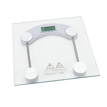 Imagem de Balança Digital Corporal Para Banheiro E Academia Base De Vidro Atá 180kg Precisa