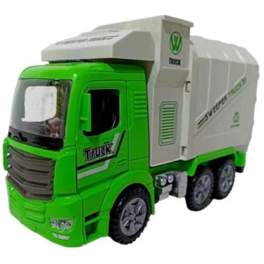 Imagem de Caminhao De Lixo Que Estimula A Coordenação Motora - GBG STORE
