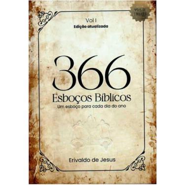 Imagem de 366 Esboços Bíblicos, De Erivaldo De Jesus. Editora Adib, Ca