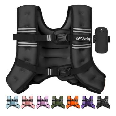 Imagem de Colete pesado feminino masculino com peso de ferro e areia 11 kg, preto