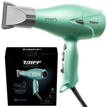Imagem de Secador De Cabelo Taiff Fox Ion 3 Original Verde