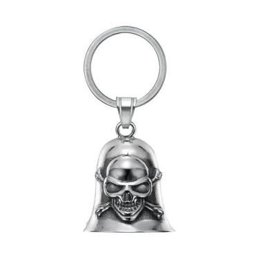 Imagem de Colar Masculino Vintage Com Pingente De Sino De Motocicleta, Cruz Cris