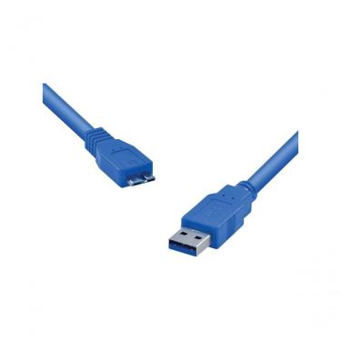 Imagem de Cabo Para Hd Externo Usb 3.0 A Macho X Micro Usb B Macho 1.2 Metros U3ambmc-12