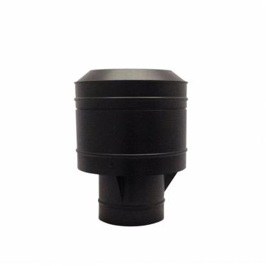 Imagem de Chapéu Preto Tipo Canhão Sputinik Chaminé 150 Mm De Diâmetro