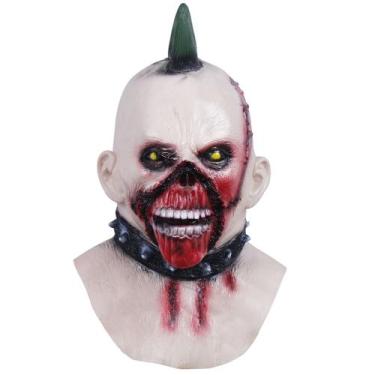 Imagem de Máscara Mad Max Latex, capa facial completa, adereço de cosplay de Hal