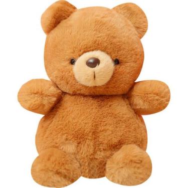 Imagem de Boneca de pelúcia Hug Brown Bear 23 cm em algodão e pelúcia - yiweisai