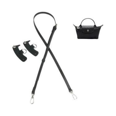 Imagem de Bolsa Mini Longchamp Em Couro Legítimo Com Alça De Ombro E Acessórios 