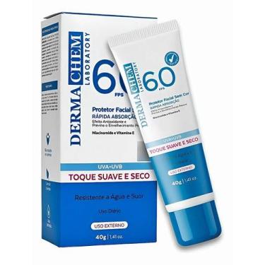 Imagem de Protetor Solar Facial FPS60 Dermachem Toque Seco Niacinamida