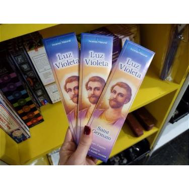 Imagem de Incenso Luz Violeta de Saint Germain - 9 Varetas Naturais - Ananda