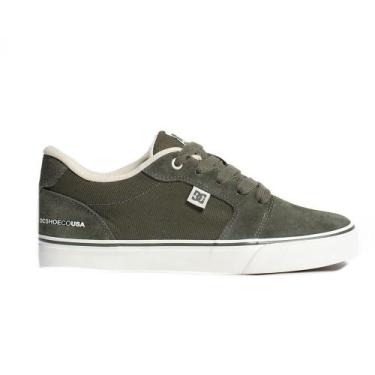 Imagem de Tênis DC Shoes Anvil Blast SM25 Olive/Off White, Camarone, 34
