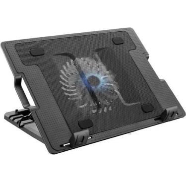 Imagem de Suporte Base Cooler Com Suporte Para Notebook 17" - Kp-9013 - Knup