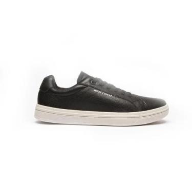Imagem de Tênis Sapatênis Masculino West Coast Casual Confortável, Preto, 40